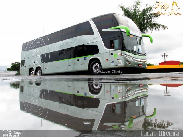 Viação Garcia 7277 na cidade de Londrina, Paraná, Brasil, por Lucas Oliveira . ID da foto: 4724948.