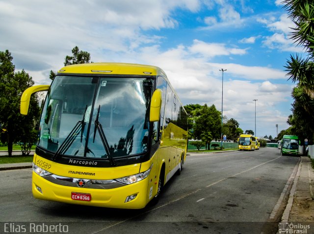 Viação Itapemirim 60589 na cidade de Curitiba, Paraná, Brasil, por Elias Roberto Alves. Número da foto: #4749832.