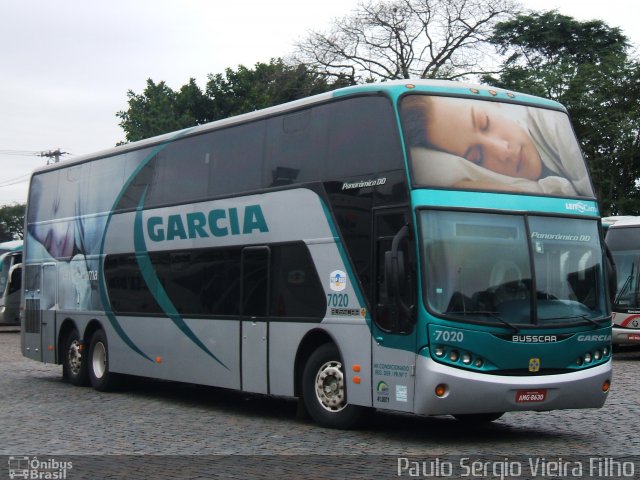 Viação Garcia 7020 na cidade de São Paulo, São Paulo, Brasil, por Paulo Sérgio Vieira Filho. Número da foto: #4748586.
