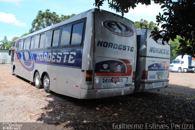 Expresso Nordeste 2410 na cidade de Campo Mourão, Paraná, Brasil, por Guilherme Esteves Peruzzi. ID da foto: 4748872.