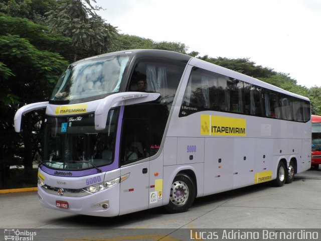 Viação Itapemirim 9000 na cidade de São Paulo, São Paulo, Brasil, por Lucas Adriano Bernardino. Número da foto: #4749210.