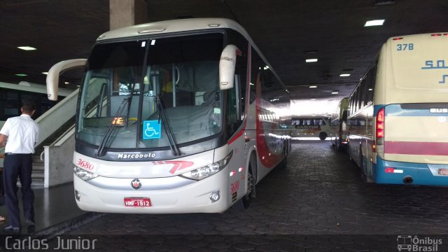 Viação Presidente 3680 na cidade de Belo Horizonte, Minas Gerais, Brasil, por Carlos Souza. Número da foto: #4748498.