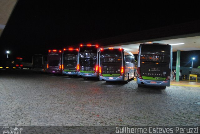 Viação Garcia 16314 na cidade de Santa Cruz do Rio Pardo, São Paulo, Brasil, por Guilherme Esteves Peruzzi. Número da foto: #4748874.