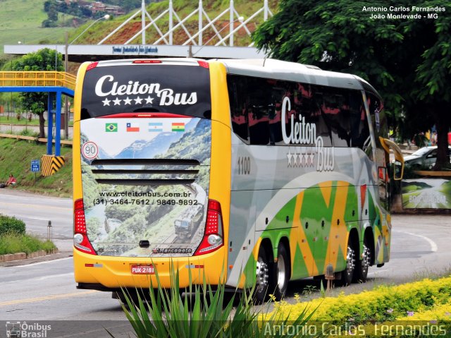 Cleiton Bus Executive 1100 na cidade de João Monlevade, Minas Gerais, Brasil, por Antonio Carlos Fernandes. ID da foto: 4749056.