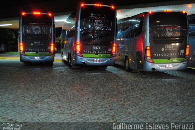 Viação Garcia 7347 na cidade de Santa Cruz do Rio Pardo, São Paulo, Brasil, por Guilherme Esteves Peruzzi. Número da foto: #4751414.