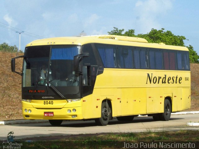 Viação Nordeste 8040 na cidade de Natal, Rio Grande do Norte, Brasil, por Joao Paulo Nascimento Silva. Número da foto: #4752565.