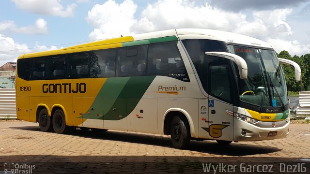 Empresa Gontijo de Transportes 18190 na cidade de Porto Velho, Rondônia, Brasil, por Wylker Garcez. ID da foto: 4751901.