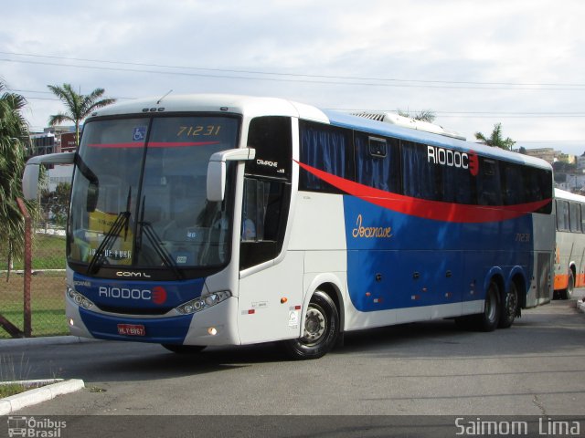 Viação Riodoce 71231 na cidade de Vitória, Espírito Santo, Brasil, por Saimom  Lima. ID da foto: 4752842.