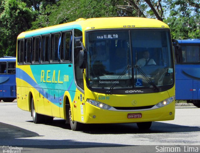 Viação Real Ita 63810 na cidade de Vitória, Espírito Santo, Brasil, por Saimom  Lima. ID da foto: 4752819.