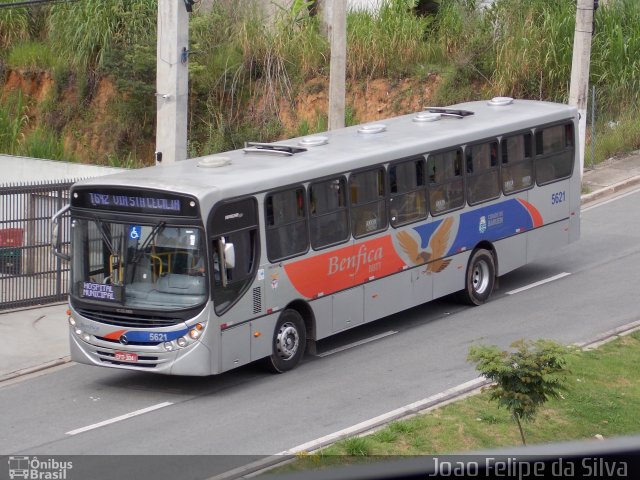 BBTT - Benfica Barueri Transporte e Turismo 5621 na cidade de Barueri, São Paulo, Brasil, por Joao Felipe da Silva . ID da foto: 4751849.