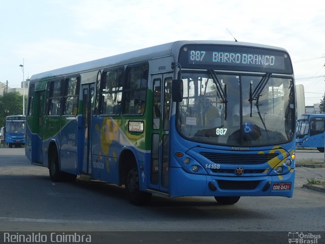 Serramar Transporte Coletivo 14168 na cidade de Serra, Espírito Santo, Brasil, por Reinaldo Coimbra. Número da foto: #4753226.
