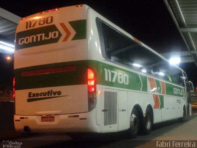 Empresa Gontijo de Transportes 11780 na cidade de Belo Horizonte, Minas Gerais, Brasil, por Fabri Ferreira. ID da foto: 4753118.