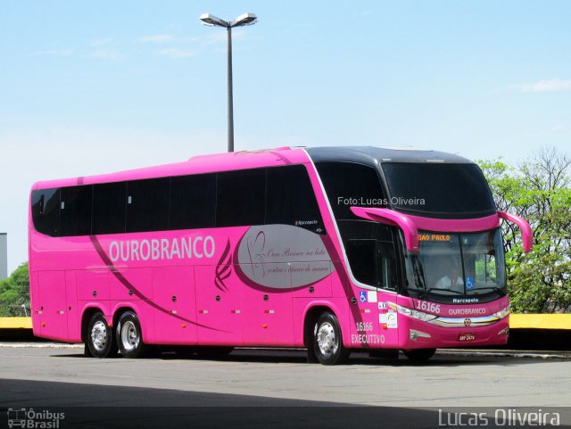 Viação Ouro Branco 16166 na cidade de Londrina, Paraná, Brasil, por Lucas Oliveira . Número da foto: #4753360.