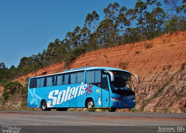 Solaris Transportes 08 na cidade de Montes Claros, Minas Gerais, Brasil, por Jones Bh. Número da foto: #4754833.