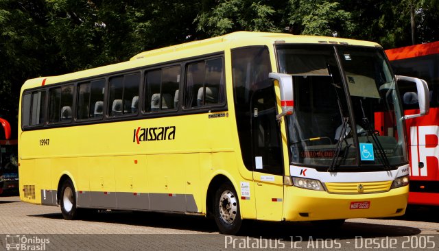 Kaissara - Viação Caiçara 15947 na cidade de São Paulo, São Paulo, Brasil, por Cristiano Soares da Silva. ID da foto: 4753937.