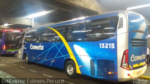 Viação Cometa 13215 na cidade de São Paulo, São Paulo, Brasil, por Guilherme Esteves Peruzzi. ID da foto: 4753914.