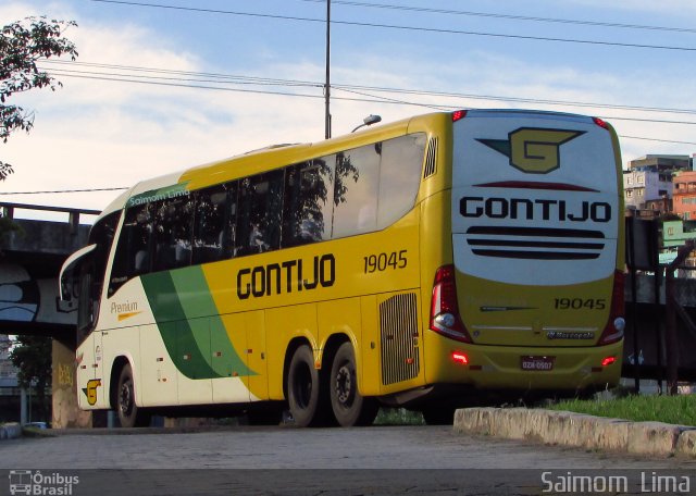 Empresa Gontijo de Transportes 19045 na cidade de Vitória, Espírito Santo, Brasil, por Saimom  Lima. ID da foto: 4755258.