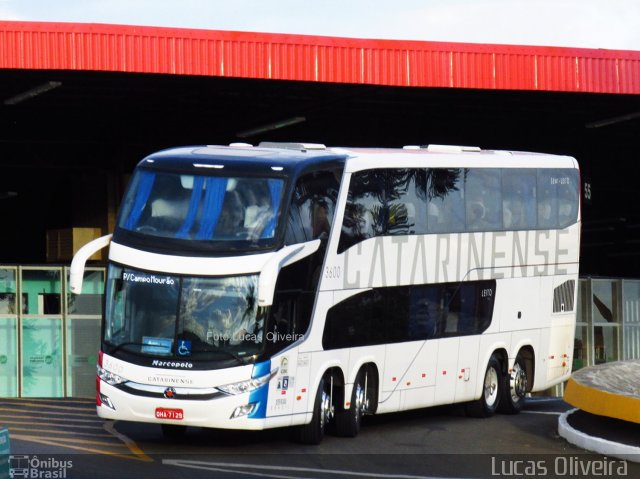 Auto Viação Catarinense 3600 na cidade de Londrina, Paraná, Brasil, por Lucas Oliveira . ID da foto: 4753437.