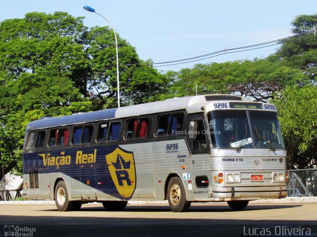 Viação Real 9296 na cidade de Maringá, Paraná, Brasil, por Lucas Oliveira . ID da foto: 4755285.