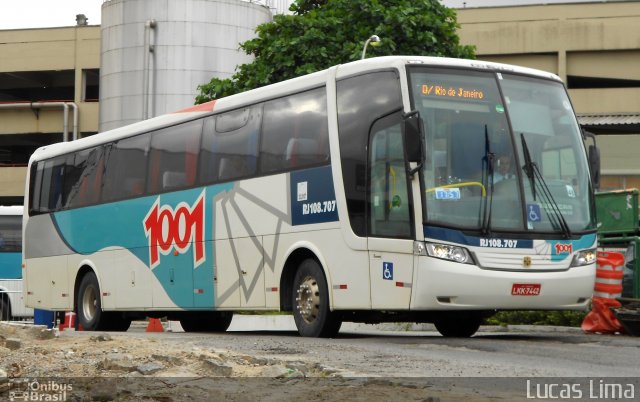 Auto Viação 1001 RJ 108.707 na cidade de Rio de Janeiro, Rio de Janeiro, Brasil, por Lucas Lima. Número da foto: #4755241.