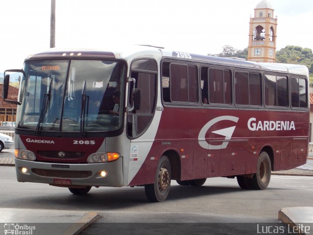 Expresso Gardenia 2085 na cidade de Itajubá, Minas Gerais, Brasil, por Lucas Leite. Número da foto: #4755524.