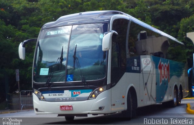 Auto Viação 1001 RJ 108.1087 na cidade de São Paulo, São Paulo, Brasil, por Roberto Teixeira. ID da foto: 4754964.