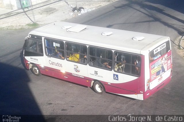 Transportes São Luiz AM-32504 na cidade de Belém, Pará, Brasil, por Carlos Jorge N.  de Castro. Número da foto: #4754891.