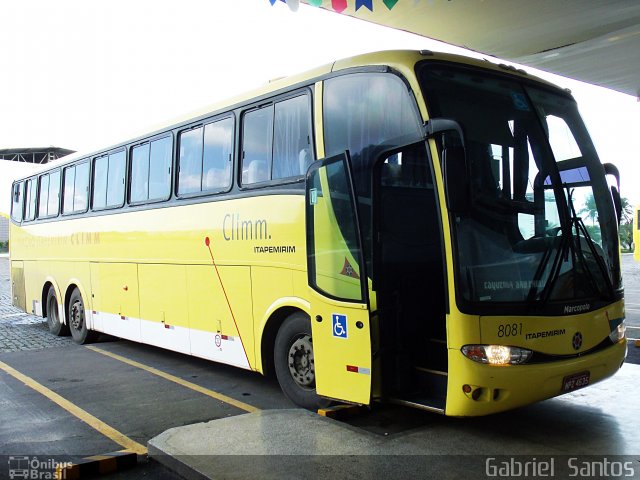 Viação Itapemirim 8081 na cidade de Feira de Santana, Bahia, Brasil, por Gabriel  Santos-ba. Número da foto: #4754778.