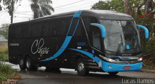 Empresa de Ônibus Nossa Senhora da Penha 53020 na cidade de Recife, Pernambuco, Brasil, por Lucas Ramos. Número da foto: #4755326.