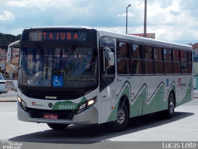 Bonanza Transportes 204357 na cidade de Itajubá, Minas Gerais, Brasil, por Lucas Leite. ID da foto: 4755508.