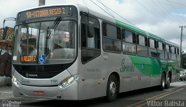 ConSor - Consórcio Sorocaba 1191 na cidade de Sorocaba, São Paulo, Brasil, por Vittor Batista. Número da foto: #4754052.