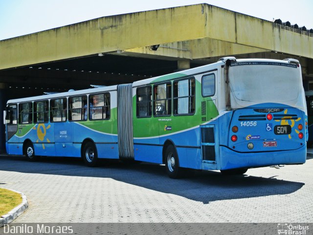 Serramar Transporte Coletivo 14056 na cidade de Serra, Espírito Santo, Brasil, por Danilo Moraes. Número da foto: #4756094.