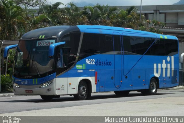 UTIL - União Transporte Interestadual de Luxo 9622 na cidade de Rio de Janeiro, Rio de Janeiro, Brasil, por Marcelo Candido de Oliveira. ID da foto: 4757028.