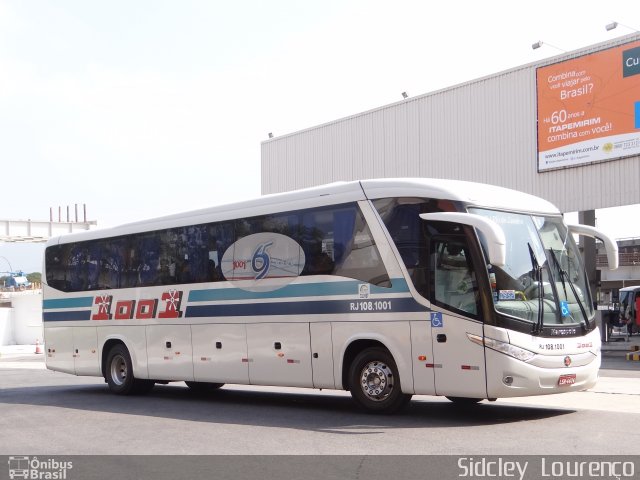 Auto Viação 1001 RJ 108.1001 na cidade de Rio de Janeiro, Rio de Janeiro, Brasil, por Sidcley Lourenço. Número da foto: #4757303.