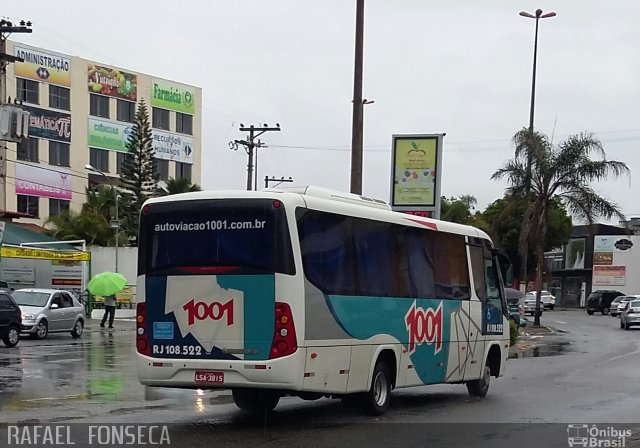 Auto Viação 1001 RJ 108.522  na cidade de Cabo Frio, Rio de Janeiro, Brasil, por RAFAEL  JUNIO FONSECA. Número da foto: #4758251.
