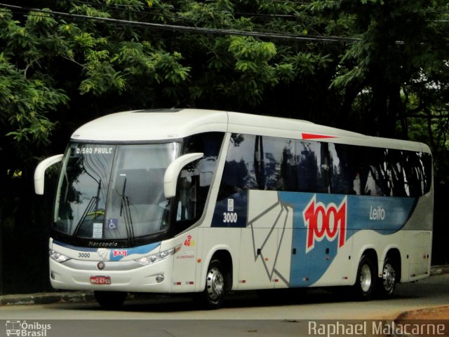Auto Viação 1001 3000 na cidade de São Paulo, São Paulo, Brasil, por Raphael Malacarne. Número da foto: #4757296.