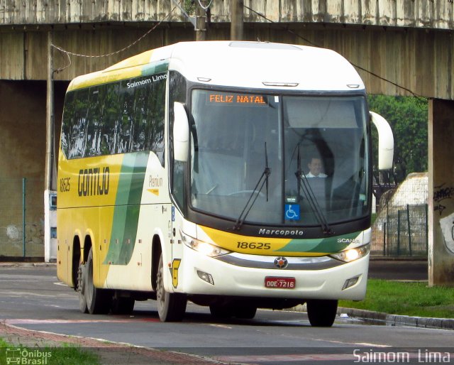 Empresa Gontijo de Transportes 18625 na cidade de Vitória, Espírito Santo, Brasil, por Saimom  Lima. Número da foto: #4757923.