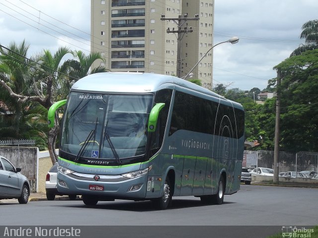 Viação Garcia 7387 na cidade de Araçatuba, São Paulo, Brasil, por André Nordeste. Número da foto: #4758687.