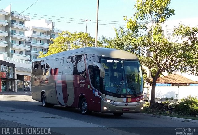 Transportes Única Petrópolis RJ 163.037 na cidade de Cabo Frio, Rio de Janeiro, Brasil, por RAFAEL  JUNIO FONSECA. Número da foto: #4763239.