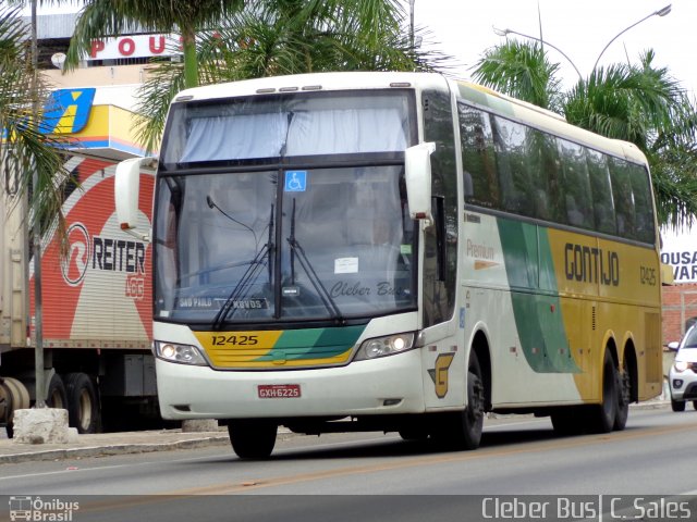 Empresa Gontijo de Transportes 12425 na cidade de Cândido Sales, Bahia, Brasil, por Cleber Bus. ID da foto: 4761312.