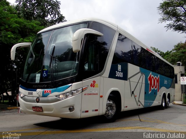 Auto Viação 1001 3000 na cidade de São Paulo, São Paulo, Brasil, por Fabricio do Nascimento Zulato. ID da foto: 4763199.