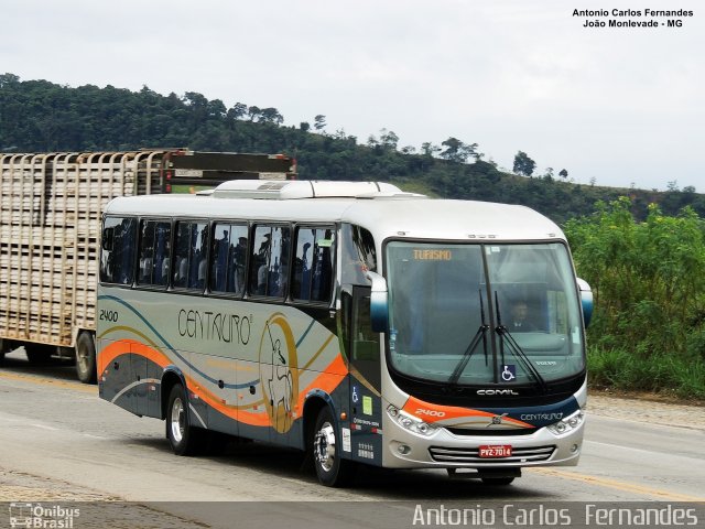 Centauro Turismo 2400 na cidade de João Monlevade, Minas Gerais, Brasil, por Antonio Carlos Fernandes. ID da foto: 4763748.