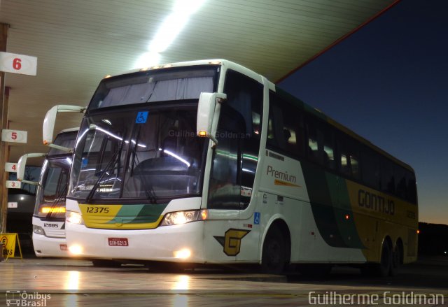 Empresa Gontijo de Transportes 12375 na cidade de João Monlevade, Minas Gerais, Brasil, por Guilherme Goldman. Número da foto: #4763600.