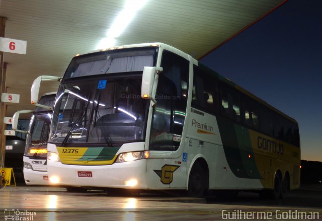 Empresa Gontijo de Transportes 12375 na cidade de João Monlevade, Minas Gerais, Brasil, por Guilherme Goldman. ID da foto: 4763600.