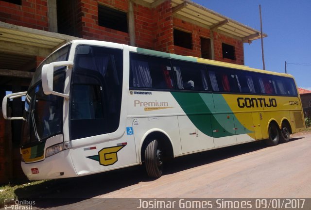 Empresa Gontijo de Transportes 12045 na cidade de Minas Novas, Minas Gerais, Brasil, por Josimar Gomes Simoes. ID da foto: 4765945.