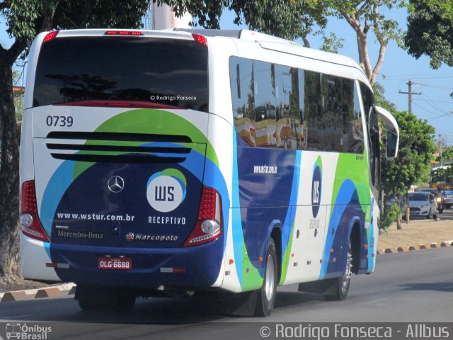 WS Turismo 0739 na cidade de Maceió, Alagoas, Brasil, por Rodrigo Fonseca. Número da foto: #4765105.