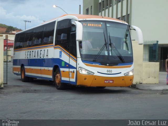 Viação Sertaneja 660 na cidade de Oliveira, Minas Gerais, Brasil, por João César Luz. Número da foto: #4764920.