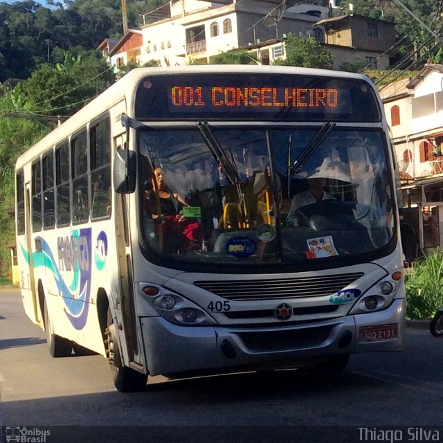 FAOL - Friburgo Auto Ônibus 405 na cidade de Nova Friburgo, Rio de Janeiro, Brasil, por Thiago Silva. ID da foto: 4766198.