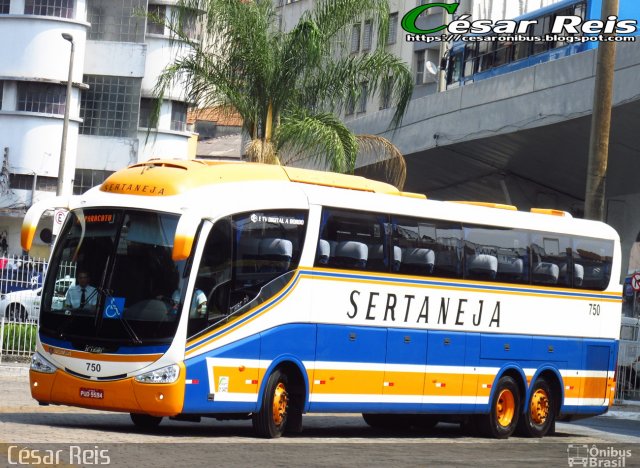 Viação Sertaneja 750 na cidade de Belo Horizonte, Minas Gerais, Brasil, por César Ônibus. Número da foto: #4768384.