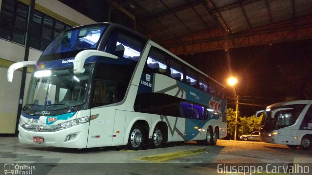 Auto Viação 1001 RJ 108.401 na cidade de Nova Friburgo, Rio de Janeiro, Brasil, por Giuseppe Carvalho. Número da foto: #4767475.
